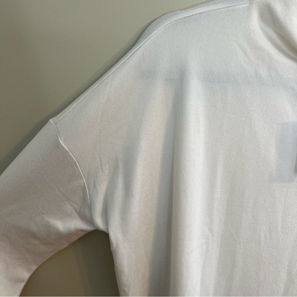 LOFT Cozy Mock Neck Top White M - Picture 5 of 8